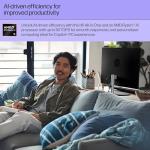 HP 23.8" FHD Touchscreen Next Gen All-in-One Desktop Computer for Office, AMD Ryzen AI 5 CPU, 64GB DDR5, 4TB PCIe SSD, HDMI, Type-C, Wi-Fi 6, Wireless KB&Mouse, Win11, Jet Black