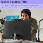 HP 23.8" FHD Touchscreen Next Gen All-in-One Desktop Computer for Office, AMD Ryzen AI 5 CPU, 64GB DDR5, 4TB PCIe SSD, HDMI, Type-C, Wi-Fi 6, Wireless KB&Mouse, Win11, Jet Black