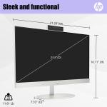 HP 24 23.8" FHD Touchscreen All-in-One Desktop PC, 13th Gen Intel Core i5-1334U• Intel UHD Graphics• 64GB DDR4 RAM• 4TB SSD• Win 11 Pro, Wi-Fi 6, AIO PC for Business Home Office