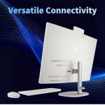 HP 27 Touch Screen All-in-One Desktop Computer PC, 64GB DDR5 RAM, 2TB SSD, Intel 12 Core Ultra 7 155U, FHD IPS Touchscreen, Wireless KB&Mouse, Win 11 Pro, 1080p Camera, Accessories