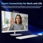 HP 27 Touch Screen All-in-One Desktop Computer PC, 64GB DDR5 RAM, 2TB SSD, Intel 12 Core Ultra 7 155U, FHD IPS Touchscreen, Wireless KB&Mouse, Win 11 Pro, 1080p Camera, Accessories