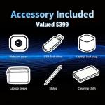 HP 27 Touch Screen All-in-One Desktop Computer PC, 64GB DDR5 RAM, 2TB SSD, Intel 12 Core Ultra 7 155U, FHD IPS Touchscreen, Wireless KB&Mouse, Win 11 Pro, 1080p Camera, Accessories