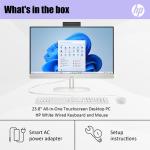 HP 24 23.8" FHD Touchscreen All-in-One Desktop PC, 13th Gen Intel Core i5-1334U• Intel UHD Graphics• 64GB DDR4 RAM• 4TB SSD• Win 11 Pro, Wi-Fi 6, AIO PC for Business Home Office