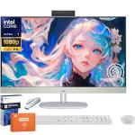 HP 27 Inch Touchscreen All in One Desktop Computer, Intel Ultra 7-155U(Up to 4.8 GHz), 27" FHD IPS Touchscreen, 64 GB DDR5, 4 TB SSD, Adjustable Angle, Wi-Fi 6, Ethernet, Windows 11 Pro, W/Accessories