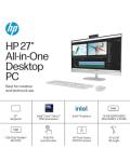 HP 27" FHD Touchscreen Business All-in-One Desktop Computer, Intel 12-core Ultra 7 155U (Beats i7-1355U), Wireless KB & Mouse, Wi-Fi 6, Windows 11 Pro, for Home or Work(64 GB RAM | 4 TB SSD)