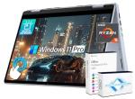 Dell Inspiron 14 2-in-1 FHD+ Touchscreen Laptop for 2025-2026 Student Business, Al Computer, AMD Ryzen 5, 64GB DDR5 RAM, 2.5TB Storage (2TB SSD +500GB Ext), FP, Backlit KB, Win 11 Pro, Lifetime Office