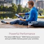 Dell Inspiron 14 2-in-1 FHD+ Touchscreen Laptop for 2025-2026 Student Business, Al Computer, AMD Ryzen 5, 64GB DDR5 RAM, 2.5TB Storage (2TB SSD +500GB Ext), FP, Backlit KB, Win 11 Pro, Lifetime Office