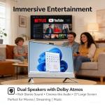 Dell All-in-One 27" Desktop - 27 inch FHD Touchscreen, Intel Core 7 150U (Up to 5.4GHz), NVIDIA GeForce MX570A, 32GB DDR5 RAM, 1TB SSD, Windows 11 Pro for Office & Home Work - White