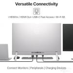 Dell All-in-One 27" Desktop - 27 inch FHD Touchscreen, Intel Core 7 150U (Up to 5.4GHz), NVIDIA GeForce MX570A, 32GB DDR5 RAM, 1TB SSD, Windows 11 Pro for Office & Home Work - White