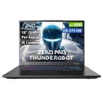 Thunderobot Zero 18 Pro 5090 Gaming Laptop, 18" QHD+ 240Hz 2.5K Hummingbird Display, Core Ultra 9 275HX, GeForce RTX 5090, 64GB DDR5, 4TB SSD, Per-Key RGB, FHD IR Camera, Wi-Fi 6E, Win 11 Home