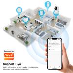 Fuers 5MP WiFi Camera Works With Tuya Smart Home Indoor Wireless IP Surveillance Camera AI Detect Security Baby Monitor