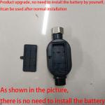 LED Digital Shower Temperature Gauge Waterproof Smart Monitor for Baby Bath Bathroom Accurate Safe Auto-shutoff Durable