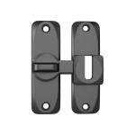 90/180 Degree Flip Door Lock Home Security Sliding Door Latch Small Gate Latches Hardware Anti-theft Lock Zinc Alloy Door Bolts
