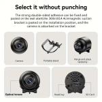 Mini 1080P Wireless Security Camera – Night Vision & Motion Alerts | Discreet Indoor Surveillance for Home, Office & Travel