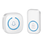 Smart Wireless Welcome Doorbell 300M Long Range 60 Melodies with US/EU/UK Plug for Home Office Security