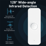 Tuya WiFi Zigbee PIR Motion Sensor Smart Home Human Body Infrared Detector Security Smart Life Works With Alexa Google