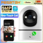 PEGATAH 5MP WiFi Baby Monitor with Night Vision