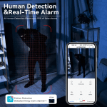 PEGATAH 2K 360° Smart Home Security Camera