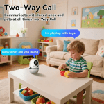 PEGATAH 2K 360° Smart Home Security Camera