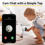 BoyKeep 3MP Smart Baby Monitor with Auto Tracking
