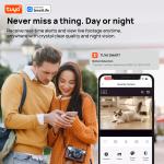 4MP Smart WiFi Security Camera with PTZ