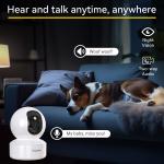 Boykeep 2K Pet Dog Camera with App & Night Vision