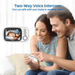 TakTark Wireless Video Baby Monitor with Night Vision