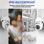 1080P HD Wireless Smart Security Camera with Night Vision