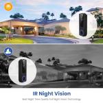 VanaOrbi 1080p WiFi Video Doorbell Camera