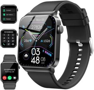 Smartwatch for Men and Women - HD Touchscreen, IP68
