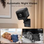 Zyee 4K Wireless Security Camera with Night Vision