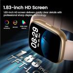 Alexa-Enabled Fitness Smartwatch with 1.83" Screen