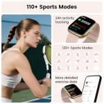 Alexa-Enabled Fitness Smartwatch with 1.83" Screen