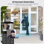 2K Indoor Security Camera with AI Night Vision