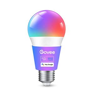Govee Smart Color Changing Light Bulb with Alexa