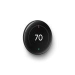 Google Nest Learning Thermostat 4th Gen - Black