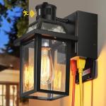 Dusk-to-Dawn Outdoor Lighting with 3 Modes