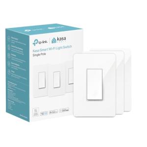 Kasa Smart Light Switches 3-Pack, WiFi Enabled