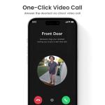 Waterproof WiFi Doorbell Camera with 170° View