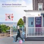 720P Smart Battery-Powered Security Doorbell Camera