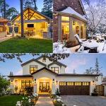 Modern Waterproof Outdoor Wall Lanterns - 2-Pack