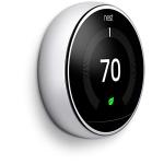 Nest Learning Thermostat, Polished Steel