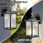Hameso Waterproof Dusk to Dawn Outdoor Light Fixture
