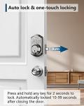 TEEHO TE001 Keyless Smart Deadbolt Lock with Keypad