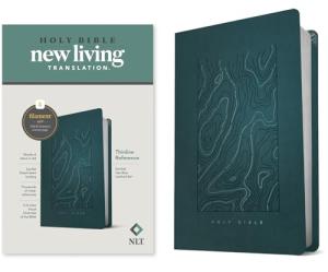 NLT Thinline Reference Bible, Filament Enabled, Teal