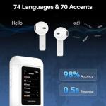 ANFIER A8 Offline Translator Earbuds for 144 Languages