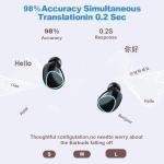 M10 AI Language Translator Earbuds – 144 Languages