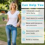 OZO Fitness Clip-On 3D Pedometer for Walking