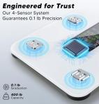 GE Smart Body Weight Scale with 8-in-1 Display