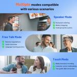 ANVOSED Real-Time Translation Earbuds for 156 Languages